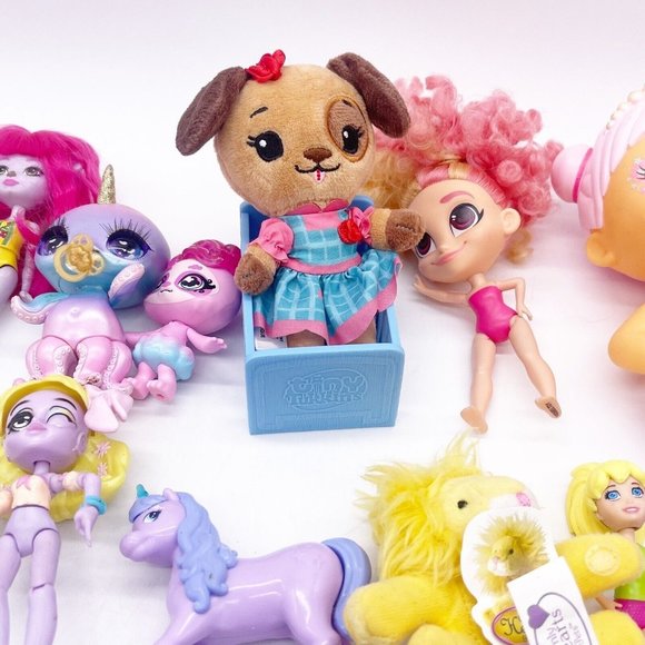 Doll Mini Figures Girls Toy Box Lot 30+ pieces Tiny Tukkins Baby Alive Unicorn - Picture 7 of 15